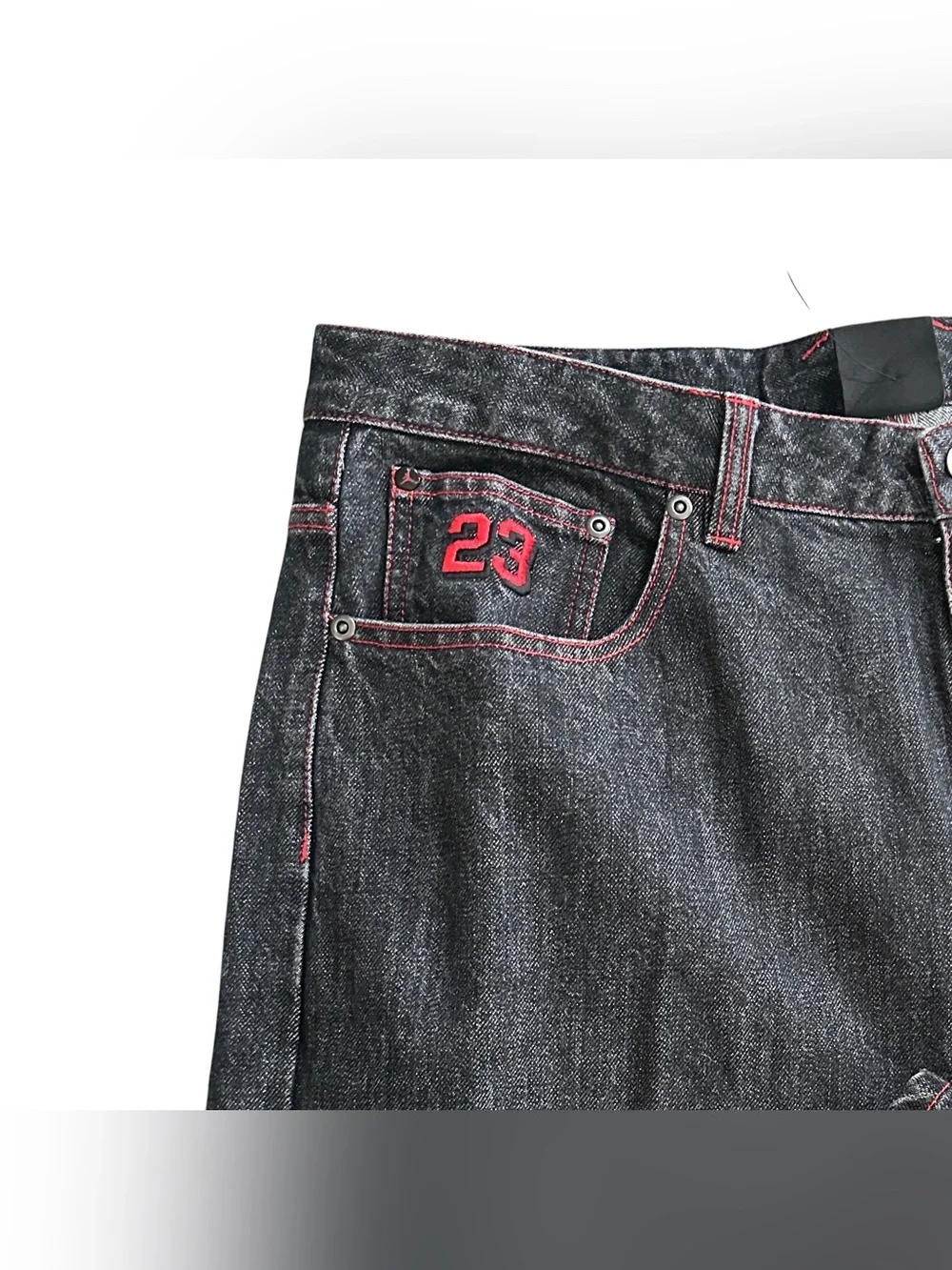 NWT Awake NY x Nike Jordan Loose Fit Black Denim Jeans Men’s 36 X 34